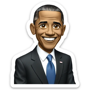 Obama Obama Obama Obama Obama sticker