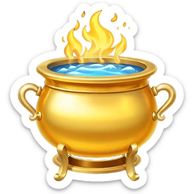 golden Cauldron sticker