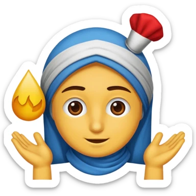 Mavi tık normal dairə gibi olsun dedim sticker