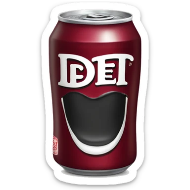 Diet Dr Pepper sticker