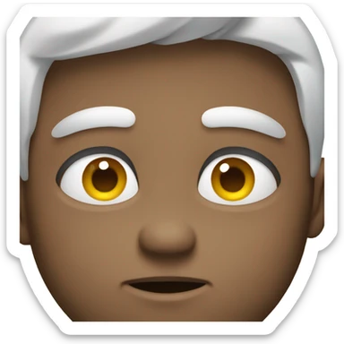 someone with drool sticker