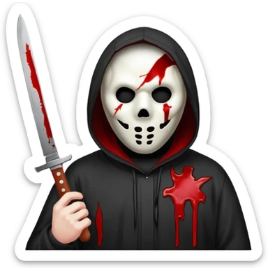 ghostface killer  sticker