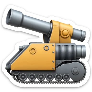 tank canon sticker