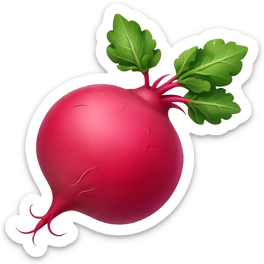 radish sticker