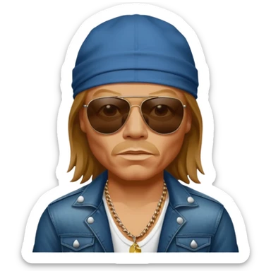 axl rose sticker