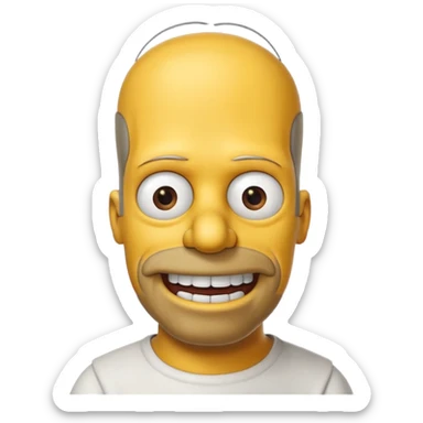the simpsons, Different every character, only one at a time. sticker