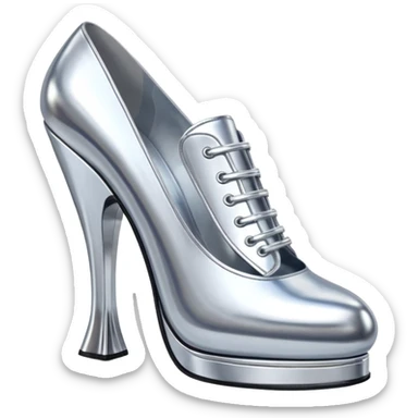 thierry mugler style spam can art shoe sculpture  sticker