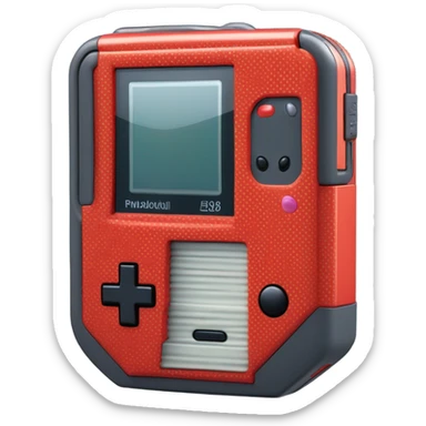 gameboy cricket ball sticker