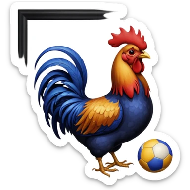 Cock and balls sticker
