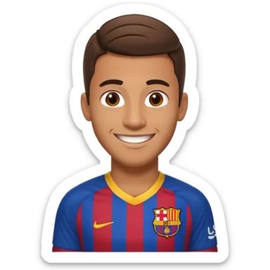 Barcelona fc sticker