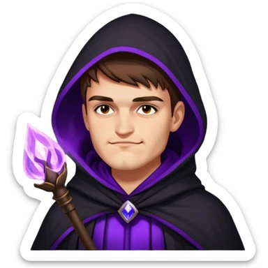 Obsidian Mage sticker
