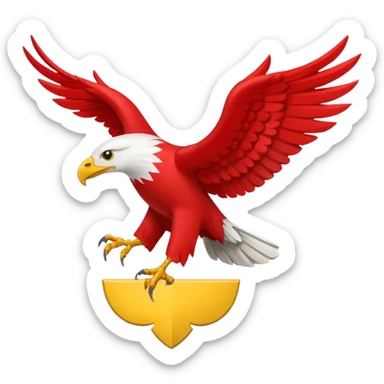 peux tu me générer le drapeau de l'empire romain en mode emoji drapeau basique sticker