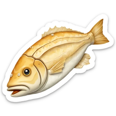bacalhau salgado seco sticker