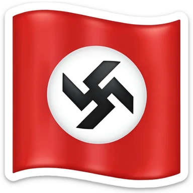 Bandeira nazista sticker