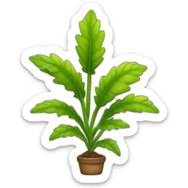 Canabis plante sticker