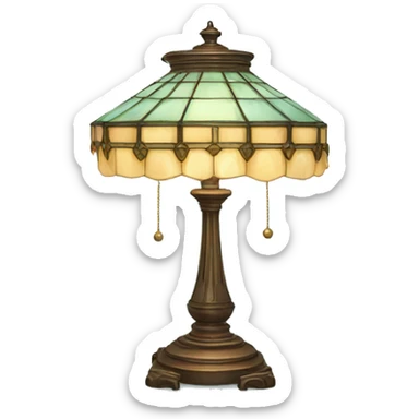 tiffany lamp sticker