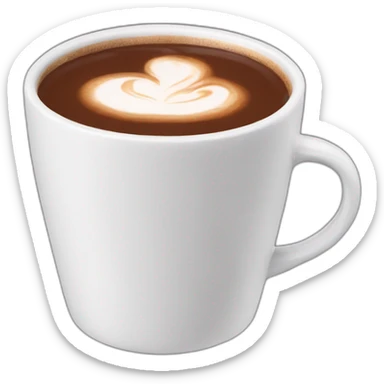 Chocolat chaud sticker