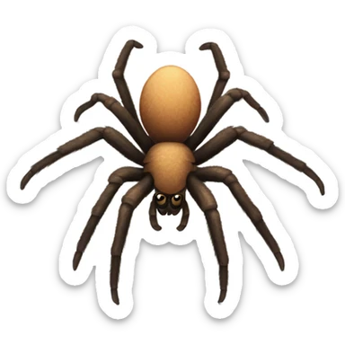tarantula spider sticker