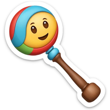 Rattle sticker