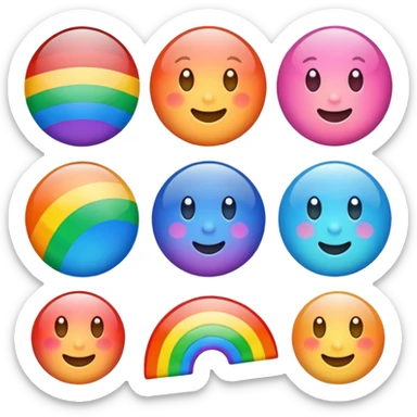 circulo lgbtq+ sticker