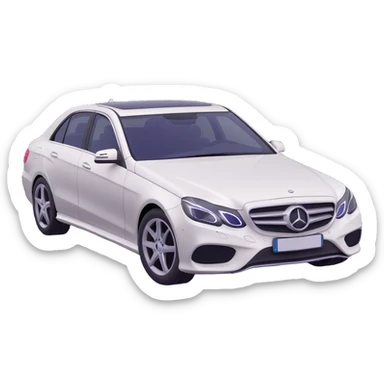Mercedes-Benz E-Class W214 sticker
