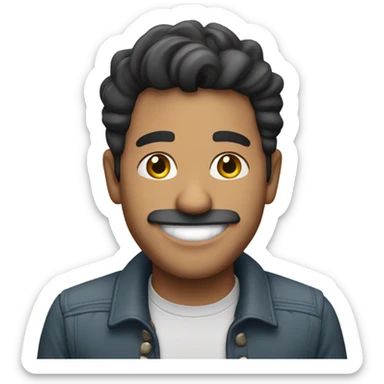 A Mexican named Chase saying you’re welcome sticker