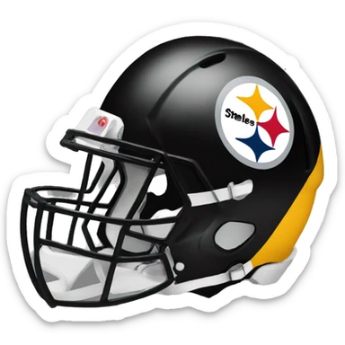 Steelers helmet  sticker