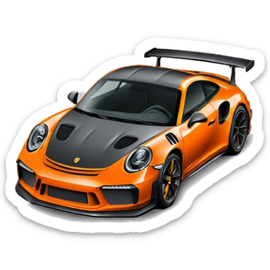 Porsche 911 GT3 RS sticker