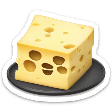 raclette cheese sticker