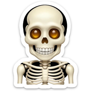 Esqueleto feliz  sticker
