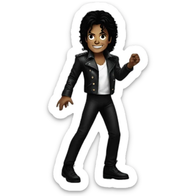 michael Jackson thriller sticker