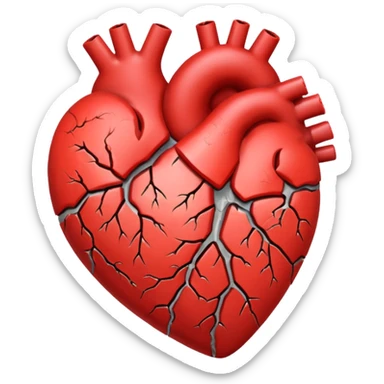 heart attack sticker