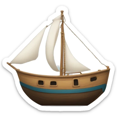 un barco blindado sticker