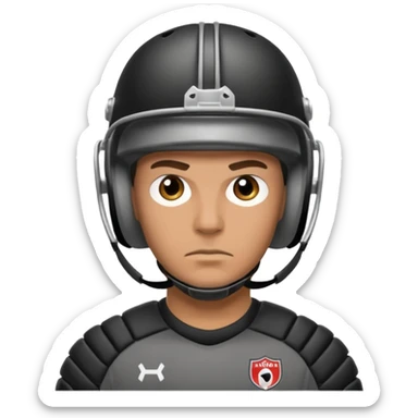 football goalkeeper sticker