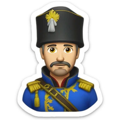 ukraine cossack sticker