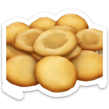 Pani puri bowl sticker