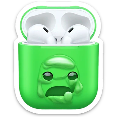AirPods Pro in slime sticker