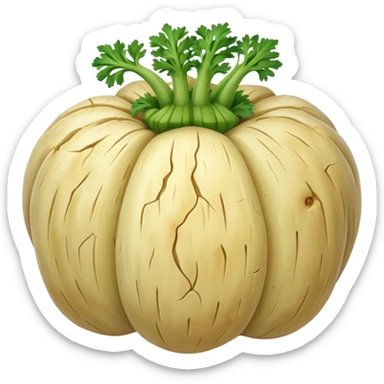 celery root sticker