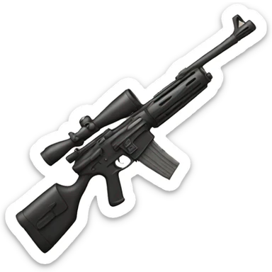 Rifle sticker