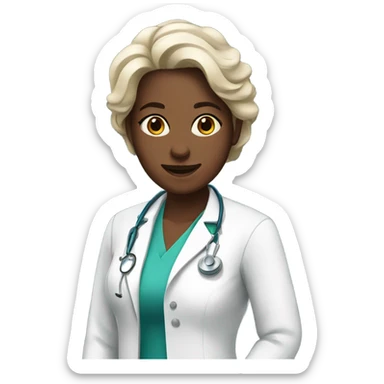 Beautiful doctor  sticker