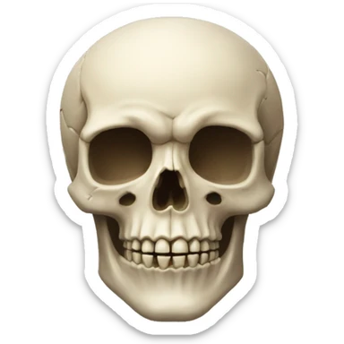 Skull pao sticker