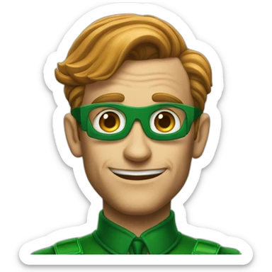 The Riddler in Batman sticker