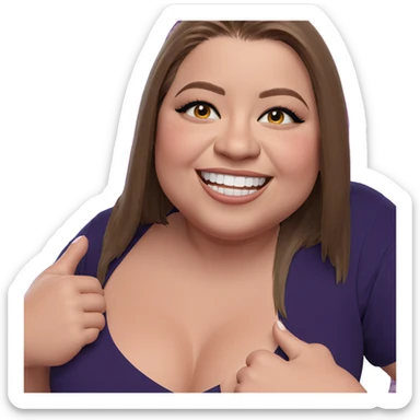 smiling girl meme moment sticker