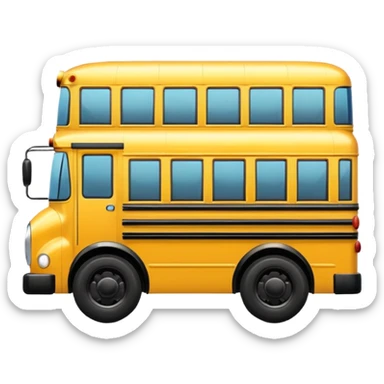 bus escolar  sticker