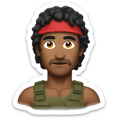 rambo sticker