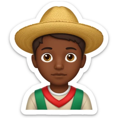 A Mexican kid sticker