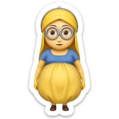 Minion🤰 sticker
