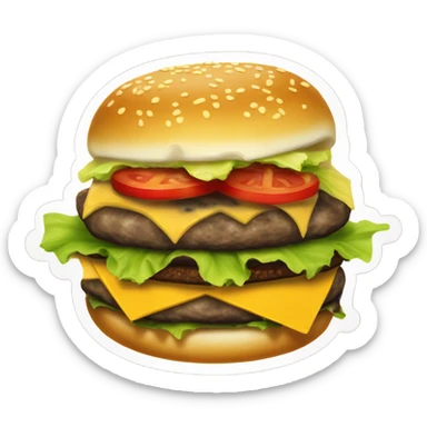 Cheeseburger  sticker