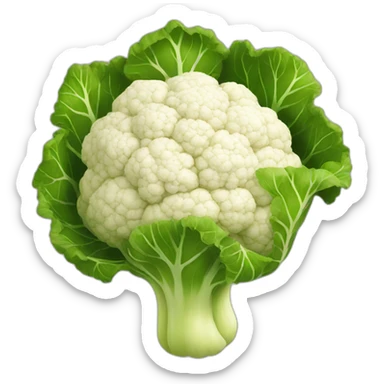 Cauliflower high detail sticker