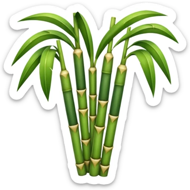 Sugarcane sticker